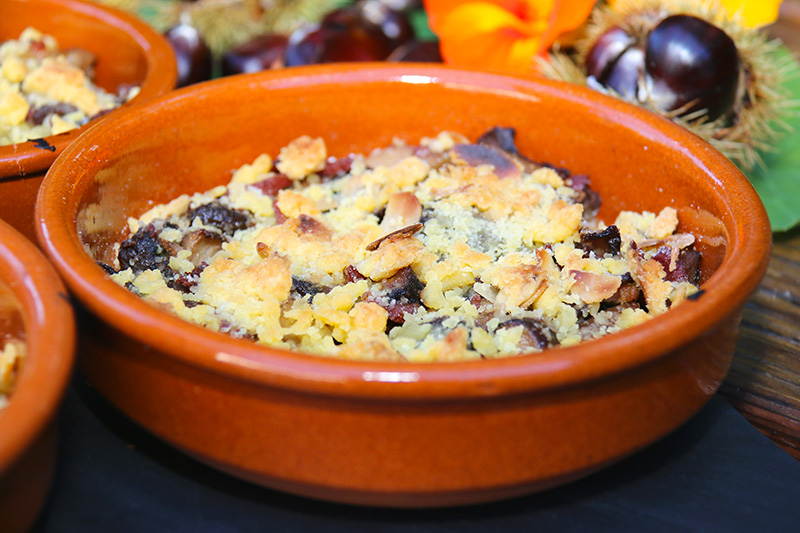 crumbles champignons