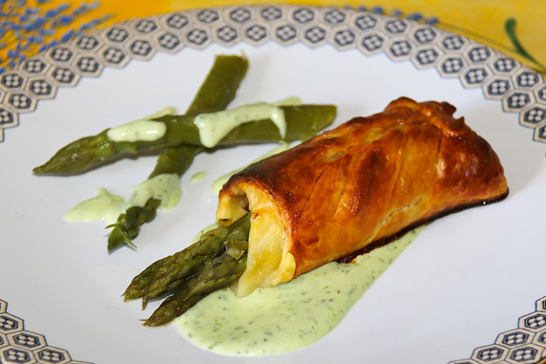 Feuilletés d'asperges