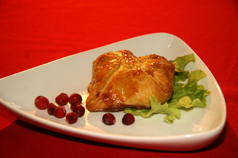 Feuilleté au brie