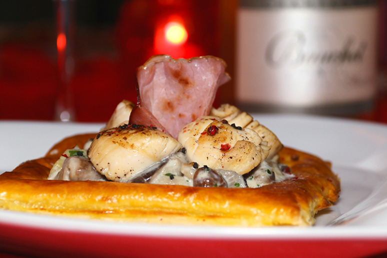 Feuilleté de St-Jacques