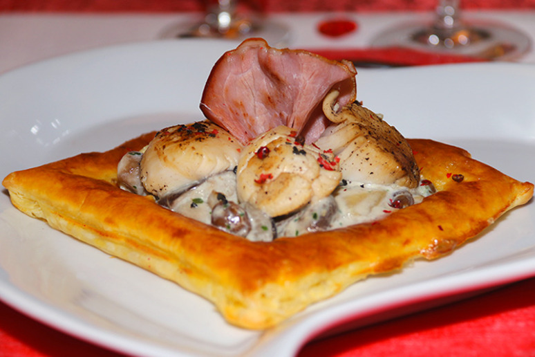 Feuilleté de St-Jacques