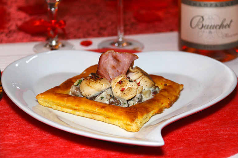 Feuilleté de St-Jacques