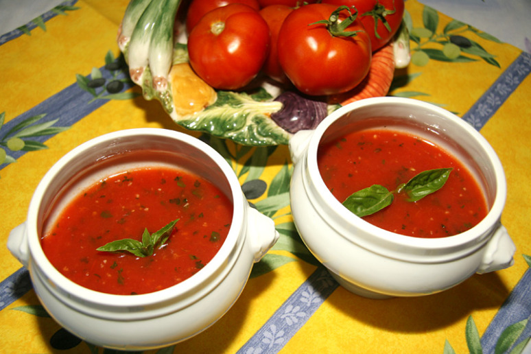 Gaspacho de tomate