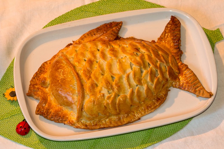 Poisson en croûte