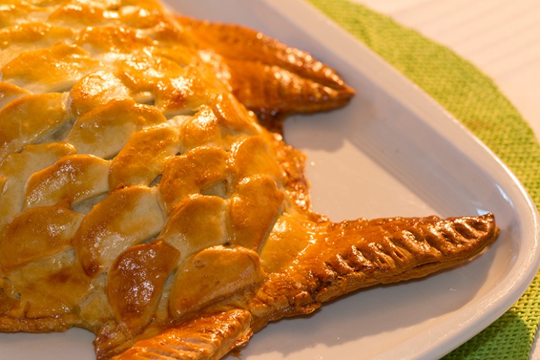 Poisson en croûte