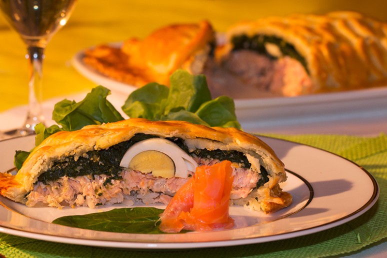 Poisson en croûte