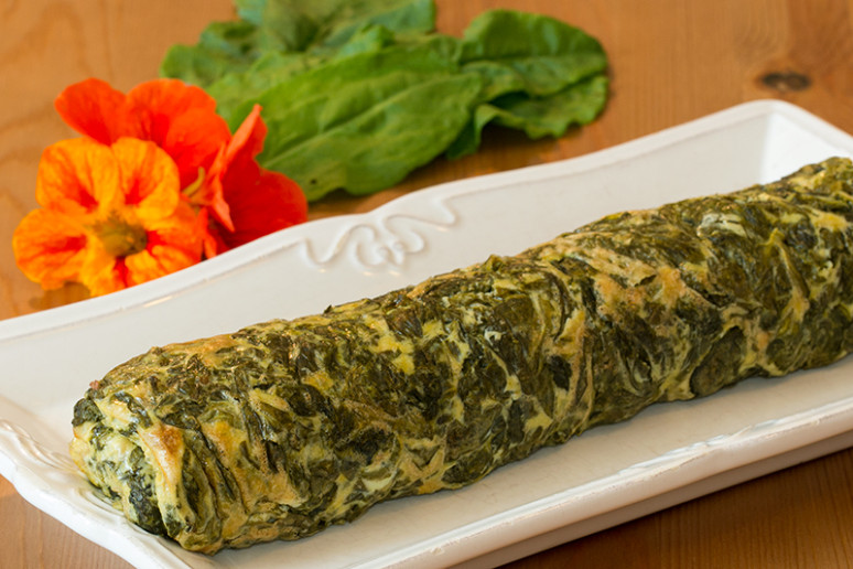 omelette roulée