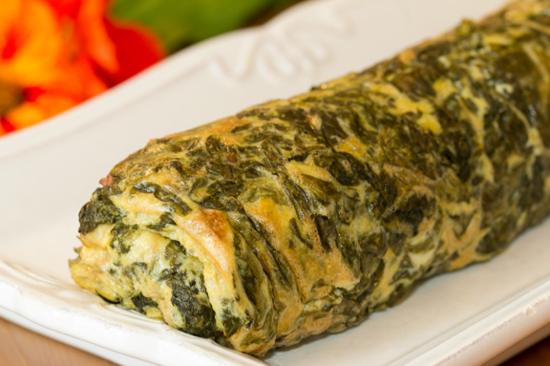 omelette roulée