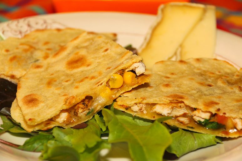 quesadillas