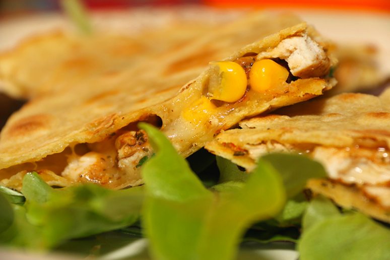 quesadillas