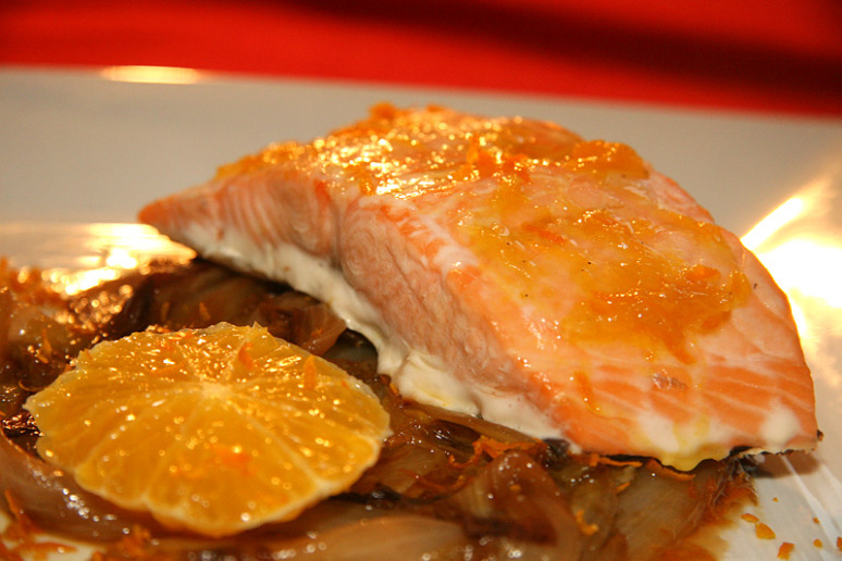 pavé de saumon