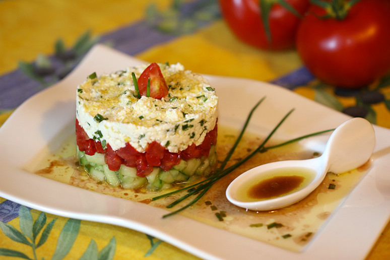 tartare concombre