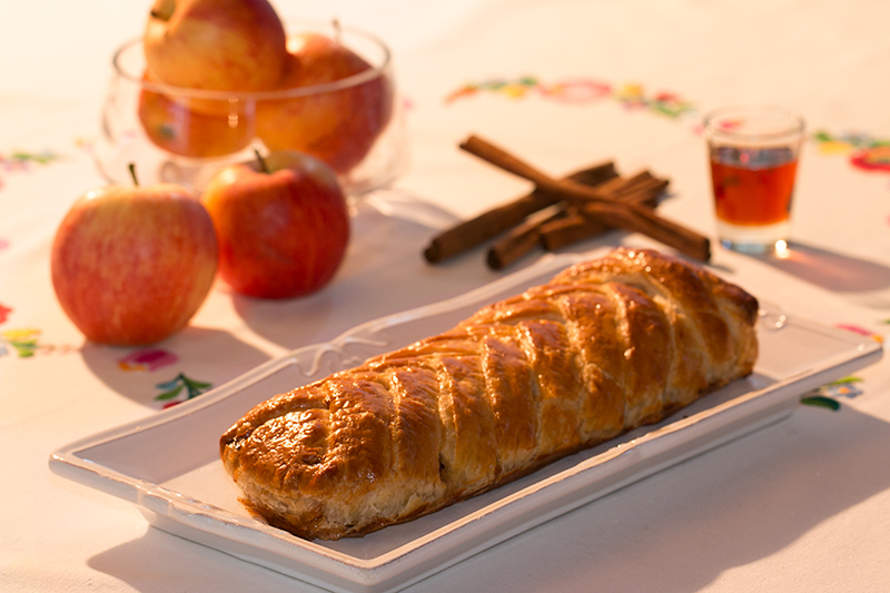 Tresse feuilletée